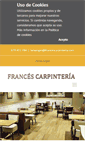 Mobile Screenshot of francescarpinteria.com